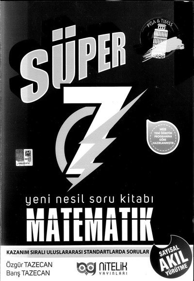 SÜPER MATEMATİK SAYISAL AKIL YÜRÜTME Zeta Fotokopi