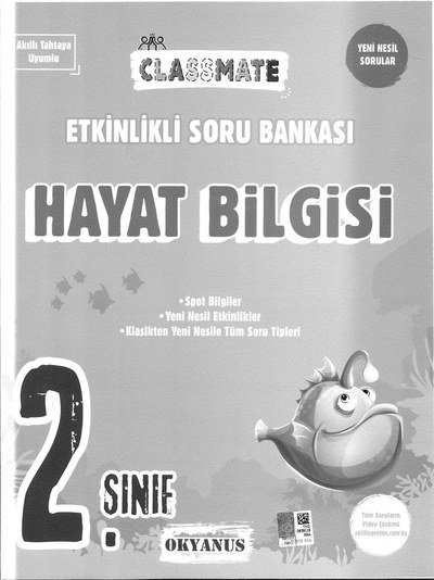 ETKİNLİKLİ SORU BANKASI HAYAT BİLGİSİ Zeta Fotokopi