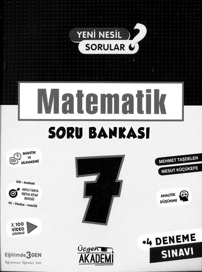 MATEMATİK SORU BANKASI Zeta Fotokopi