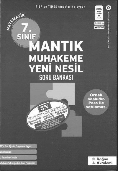 MANTIK MUHAKEME YENİ NESİL MATEMATİK SORU BANKASI Zeta Fotokopi