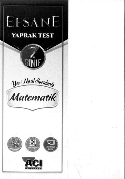 EFSANE YAPRAK TEST MATEMATİK
