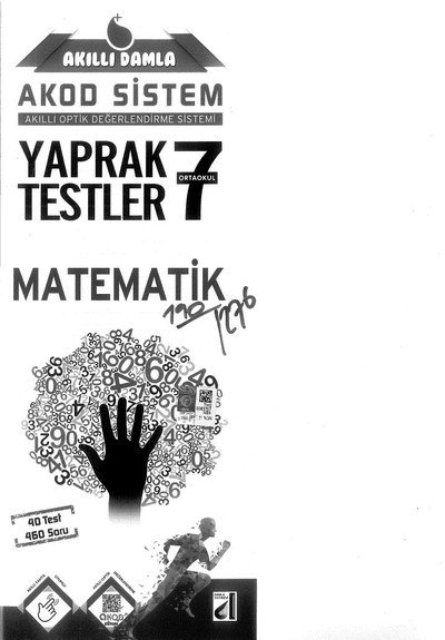 AKILLI DAMLA AKOD SİSTEM YAPRAK TESTLER MATEMATİK Zeta Fotokopi