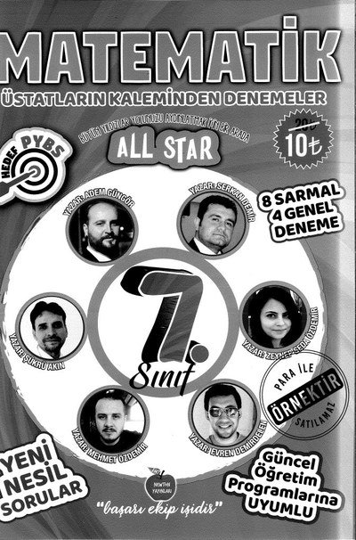 MATEMATİK ÜSTATLARIN KALEMİNDEN DENEMELER Zeta Fotokopi