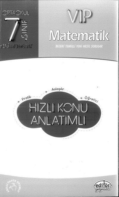 VIP MATEMATİK HIZLI KONU ANLATIMLI Zeta Fotokopi