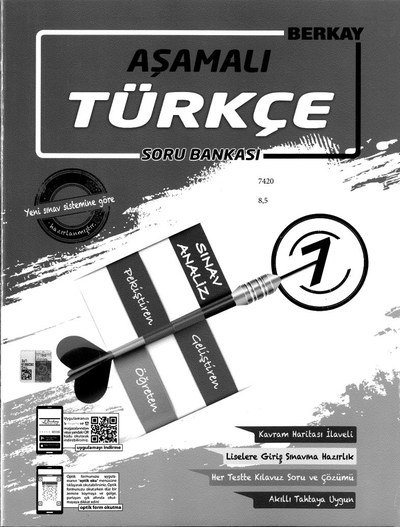 AŞAMALI TÜRKÇE SORU BANKASI Zeta Fotokopi
