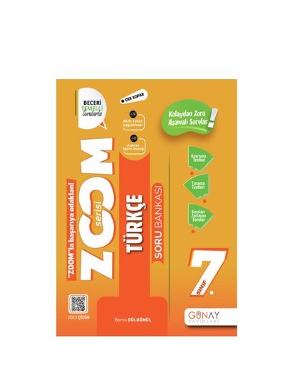 ZOOM SERİSİ TÜRKÇE SORU BANKASI Zeta Fotokopi