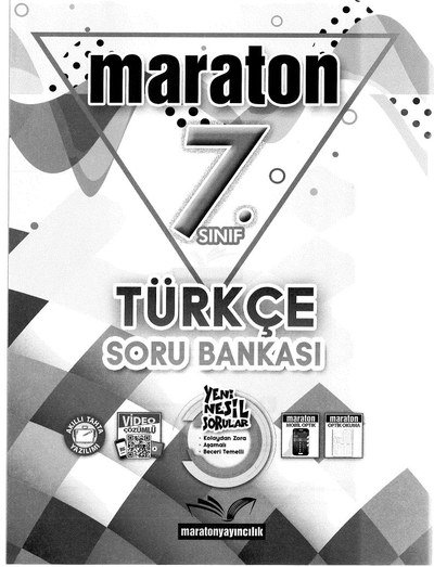 MARATON TÜRKÇE SORU BANKASI