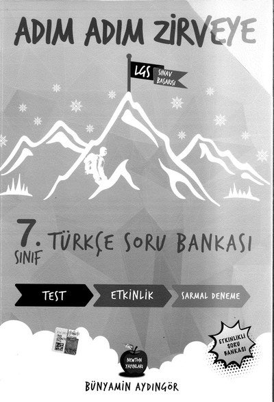 ADIM ADIM ZİRVEYE TÜRKÇE SORU BANKASI Zeta Fotokopi