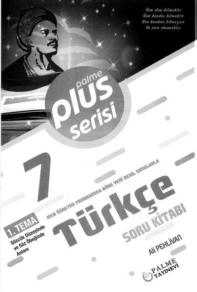 PLUS SERİSİ TÜRKÇE SORU KİTABI Zeta Fotokopi