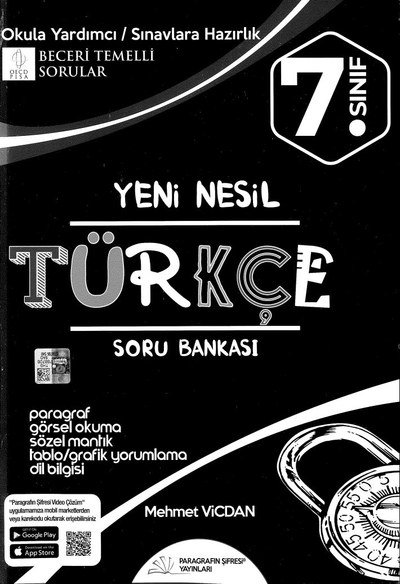 OKULA YARDIMCI BECERİ TEMELLİ TÜRKÇE SORU BANKASI Zeta Fotokopi