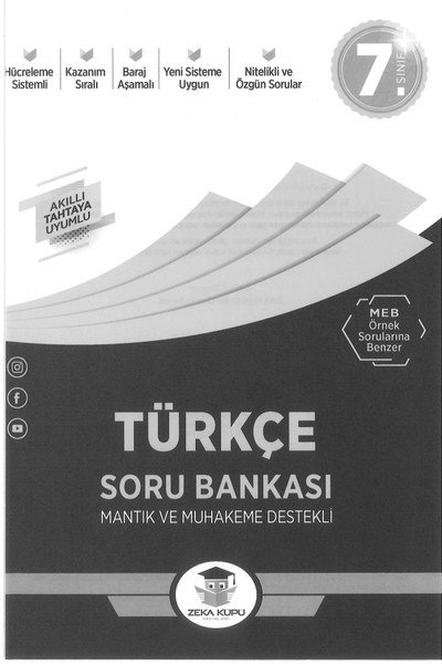 TÜRKÇE SORU BANKASI MANTIK VE MUHAKEME DESTEKLİ