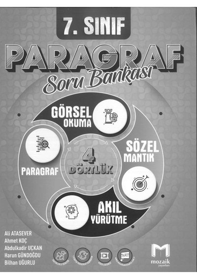 PARAGRAF SORU BANKASI Zeta Fotokopi
