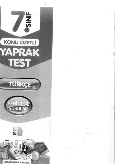 KONU ÖZETLİ YAPRAK TEST TÜRKÇE Zeta Fotokopi