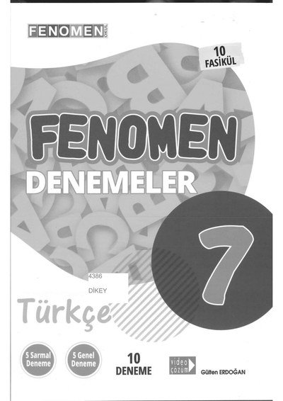 FENOMEN DENEMELER TÜRKÇE 10 DENEME Zeta Fotokopi
