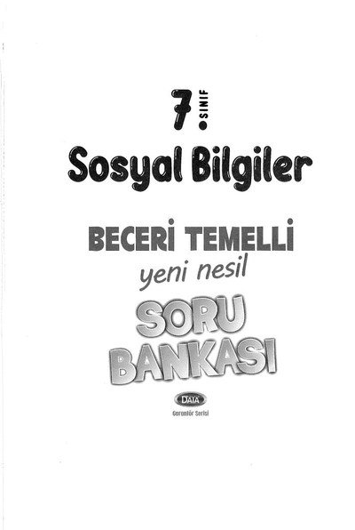 SOSYAL BİLGİLER BECERİ TEMELLİ SORU BANKASI Zeta Fotokopi