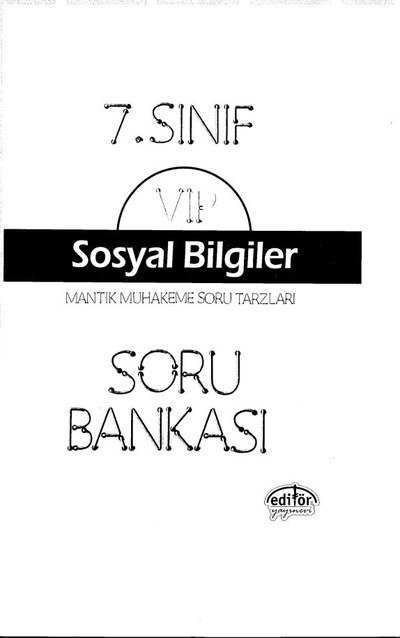 VIP SOSYAL BİLGİLER SORU BANKASI Zeta Fotokopi
