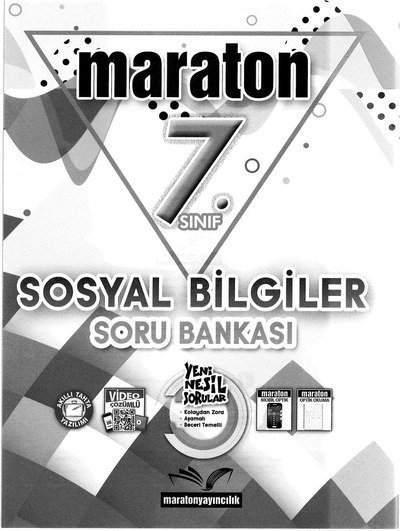 MARATON SOSYAL BİLGİLER SORU BANKASI Zeta Fotokopi