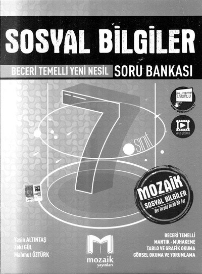 SOSYAL BİLGİLER BECERİ TEMELLİ SORU BANKASI Zeta Fotokopi