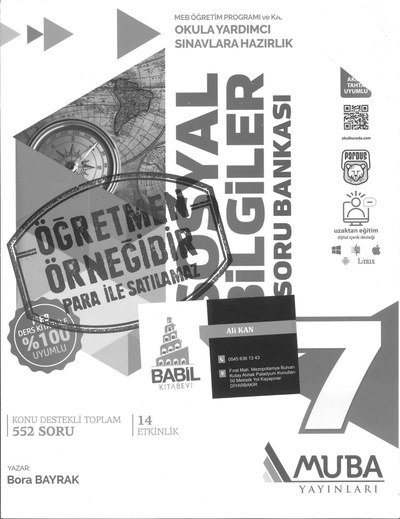 SOSYAL BİLGİLER SORU BANKASI Zeta Fotokopi