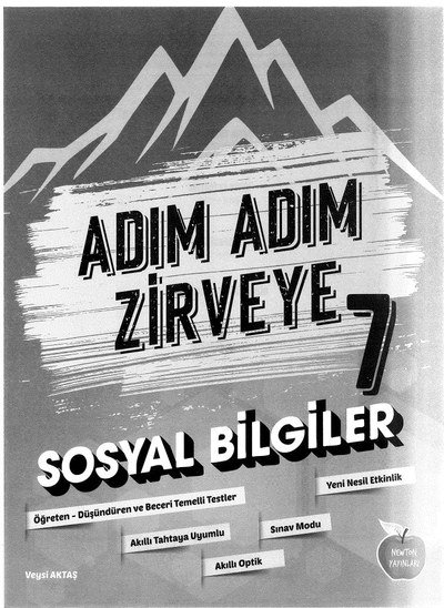 ADIM ADIM ZİRVEYE SOSYAL BİLGİLER Zeta Fotokopi
