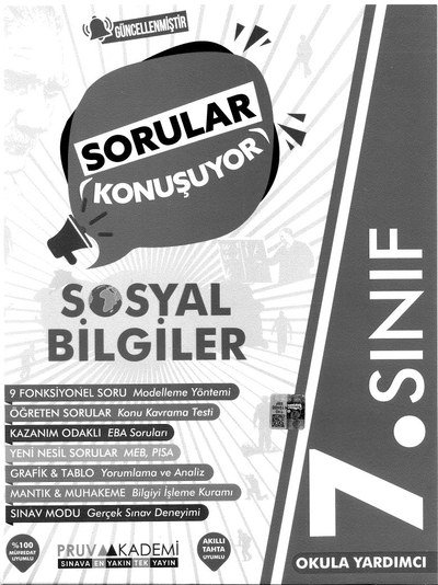 SORULAR KONUŞUYOR SOSYAL BİLGİLER