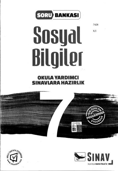SOSYAL BİLGİLER OKULA YARDIMCI SINAVLARA HAZIRLIK Zeta Fotokopi