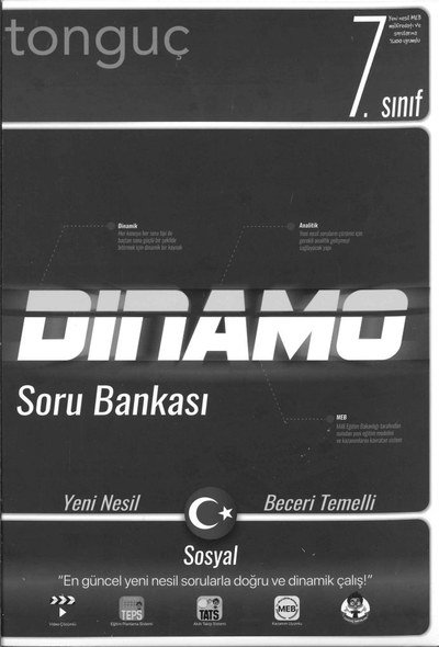 DİNAMO SORU BANKASI SOSYAL BİLGİLER