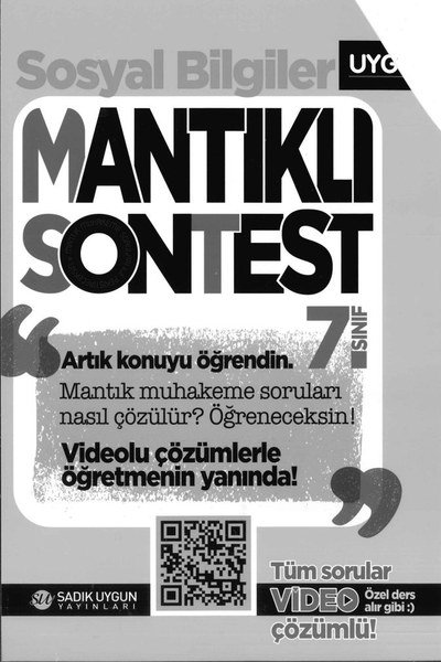 SOSYAL BİLGİLER MANTIKLI SON TEST Zeta Fotokopi