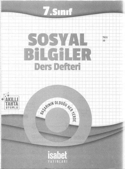 SOSYAL BİLGİLER DERS DEFTERİ Zeta Fotokopi