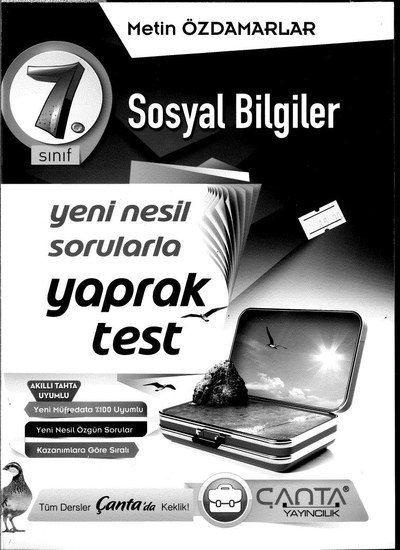 SOSYAL BİLGİLER YENİ NESİL SORULARLA YAPRAK TEST