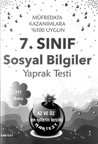 SOSYAL BİLGİLER YAPRAK TESTİ Zeta Fotokopi