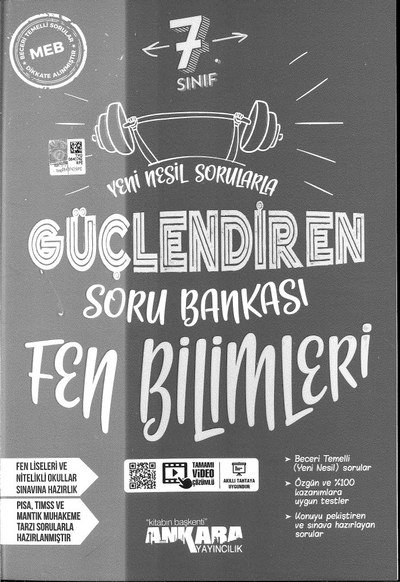 GÜÇLENDİREN SORU BANKASI FEN BİLİMLERİ Zeta Fotokopi