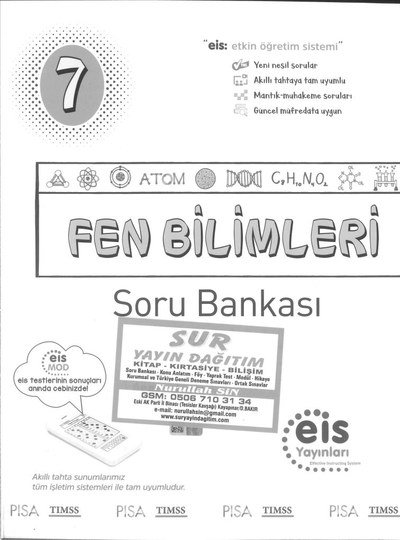 FEN BİLİMLERİ SORU BANKASI Zeta Fotokopi