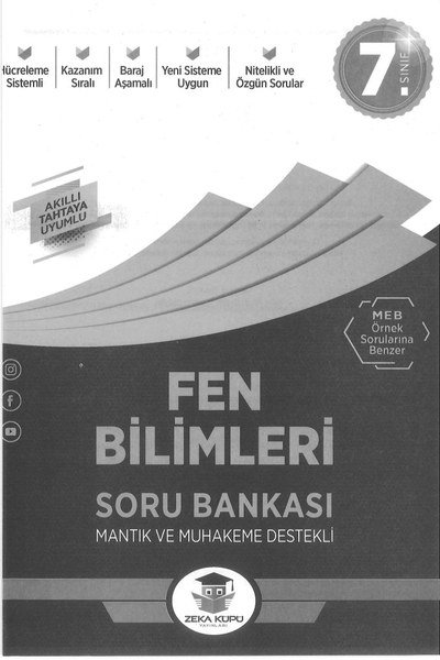 FEN BİLİMLERİ SORU BANKASI Zeta Fotokopi