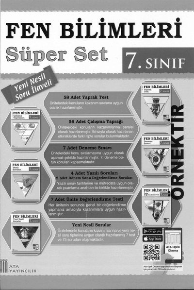 FEN BİLİMLERİ SÜPER SET Zeta Fotokopi