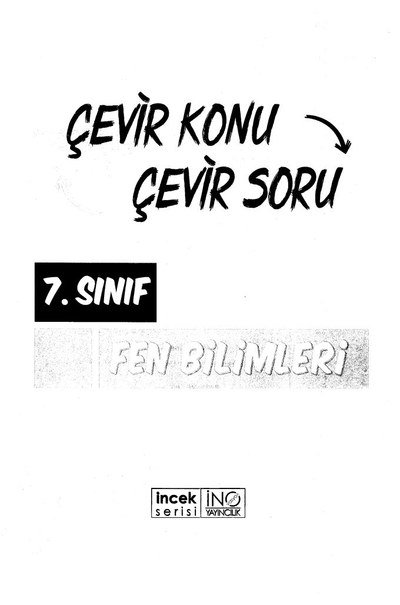 ÇEVİR KONU ÇEVİR SORU FEN BİLİMLERİ Zeta Fotokopi