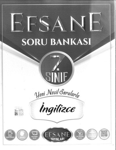 EFSANE SORU BANKASI YENİ NESİL SORULARLA İNGİLİZCE Zeta Fotokopi