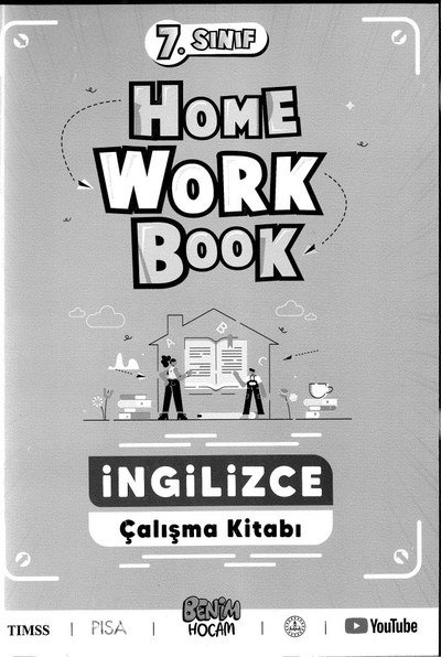 HOME WORK BOOK İNGİLİZCE ÇALIŞMA KİTABI Zeta Fotokopi