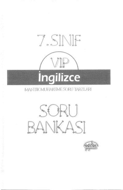 VIP İNGİLİZCE SORU BANKASI Zeta Fotokopi