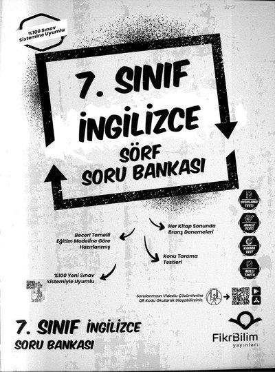 İNGİLİZCE SÖRF SORU BANKASI Zeta Fotokopi