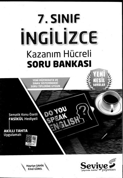 İNGİLİZCE KAZANIM HÜCRELİ SORU BANKASI Zeta Fotokopi