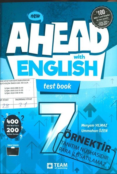 AHEAD WITH ENGLISH TEST BOOK Zeta Fotokopi