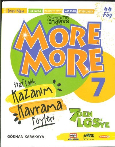 MORE MORE HAFTALIK KAZANIM KAVRAMA FÖYLERİ Zeta Fotokopi