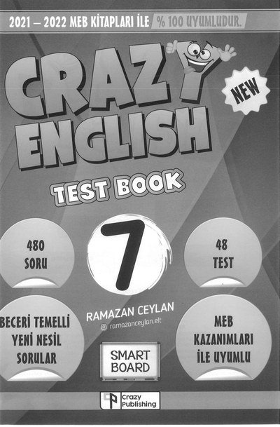 CRAZY ENGLISH TEST BOOK Zeta Fotokopi