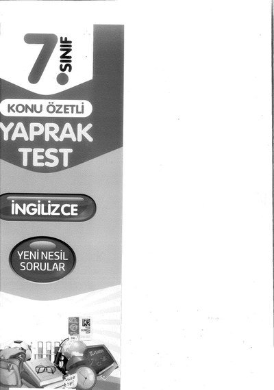KONU ÖZETLİ YAPRAK TEST İNGİLİZCE Zeta Fotokopi
