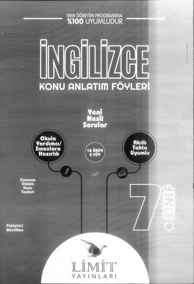 İNGİLİZCE KONU ANLATIM FÖYLERİ