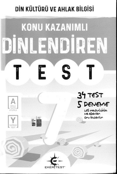 KONU KAZANIMLI DİN KÜLTÜRÜ VE AHLAK BİLGİSİ Zeta Fotokopi