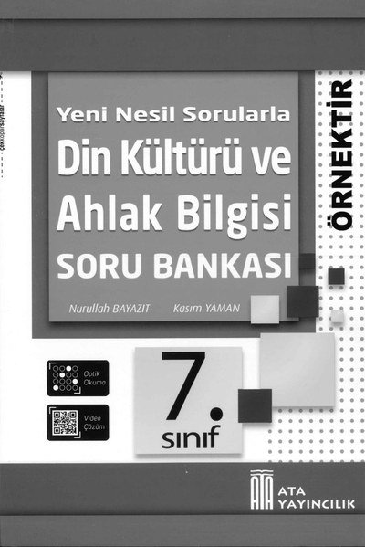 DİN KÜLTÜRÜ VE AHLAK BİLGİSİ SORU BANKASI Zeta Fotokopi