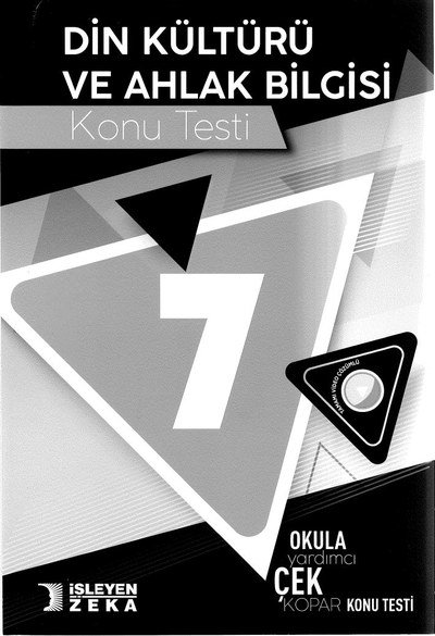DİN KÜLTÜRÜ VE AHLAK BİLGİSİ KONU TESTİ Zeta Fotokopi