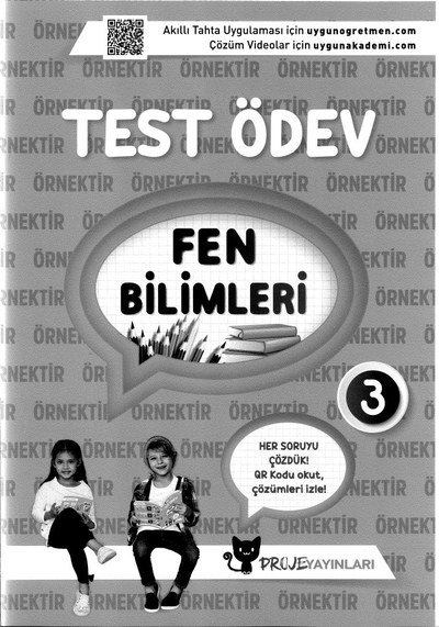 FEN BİLİMLERİ TEST ÖDEV Zeta Fotokopi